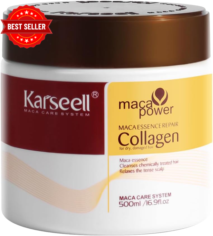 Collagen Hair Treatment Deep Repair Conditioning Argan Oil Collagen Hair Mask Es