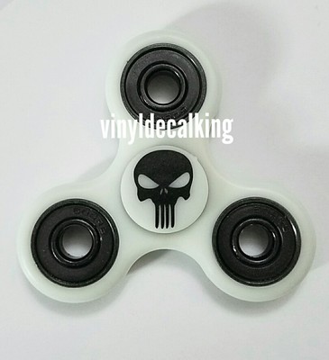 Skull Fidget Spinner Fidget Toy EDC Hand Finger Desk Focus Torqbar - Custom