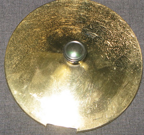 CLEAR GLASS FONDUE MELTING POT w/ STERNO STAND