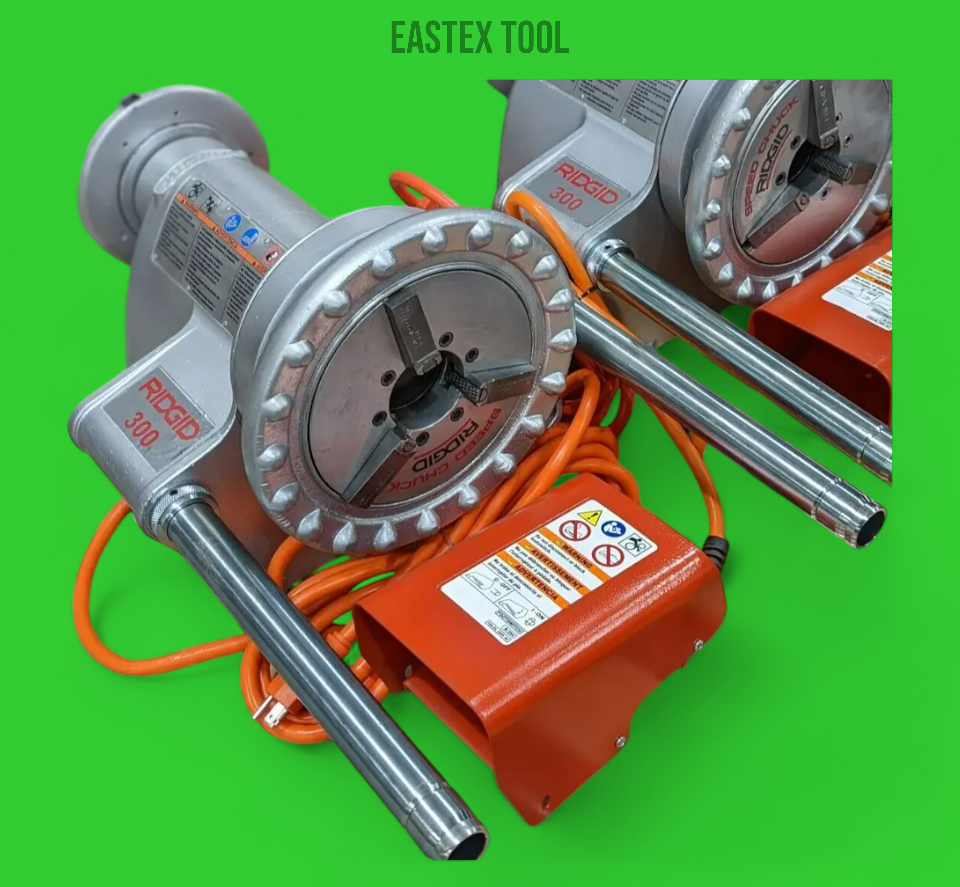 RIDGID 300 PIPE THREADING MACHINE WITH FOOT SWITCH RIDGID 300 PIPE THREADING MACHINE WITH FOOT SWITCH