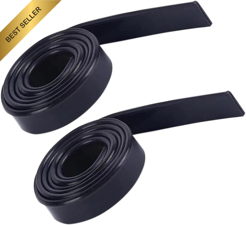 2 Pcs Squeegee Replacement Rubber Blade, Squeegee Blade Silicone Squeegee Rubber