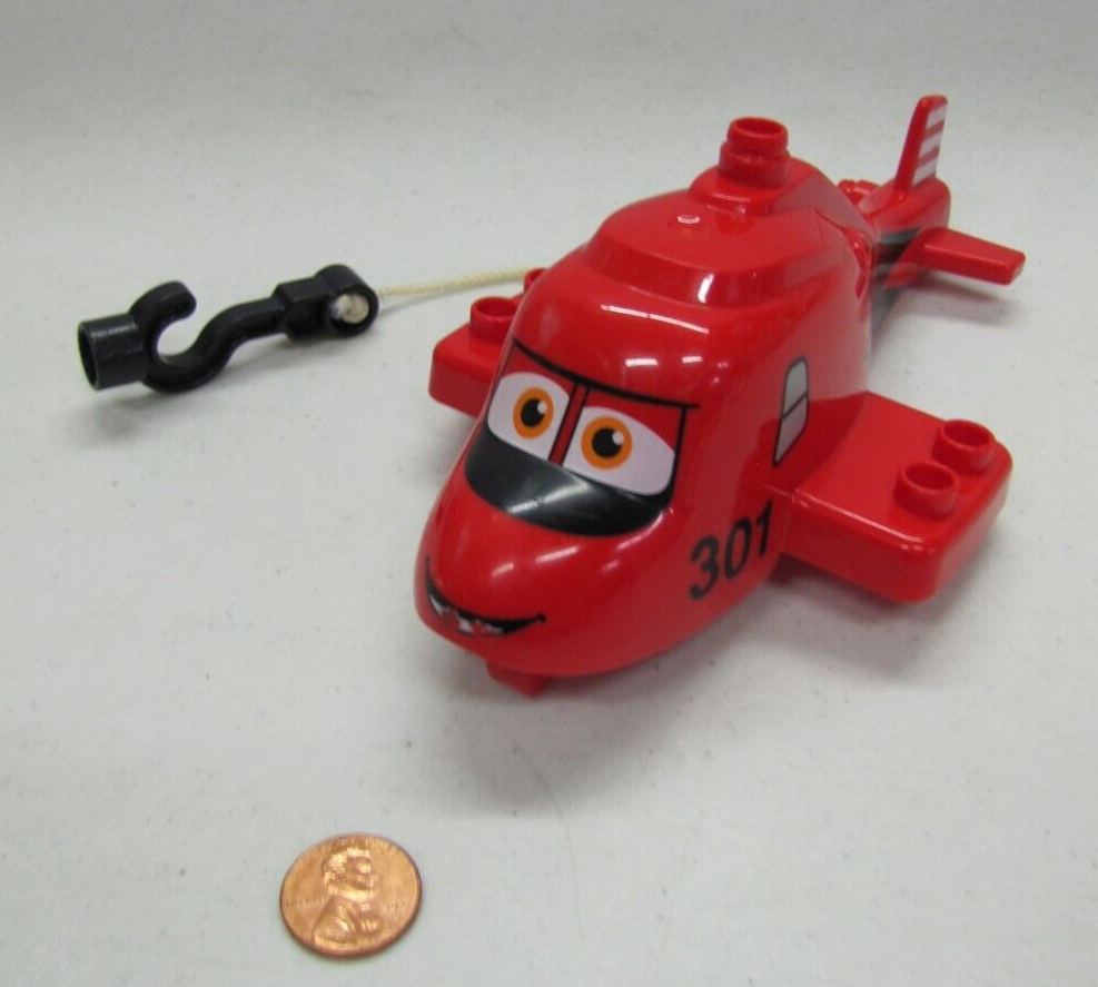 Lego Duplo RED FIRE RESCUE HELICOPTER BODY BLADE RANGER 10538 Disney eBay