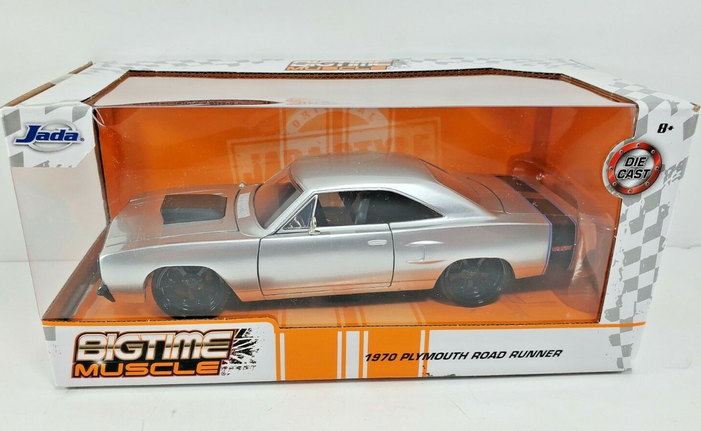 ミニカー BIGTIME MUSCLE 1970 PLYMOUTH ROAD RUNNER Amazon.com: Big Time Muscle 1:24 1970 Plymouth Road Runner