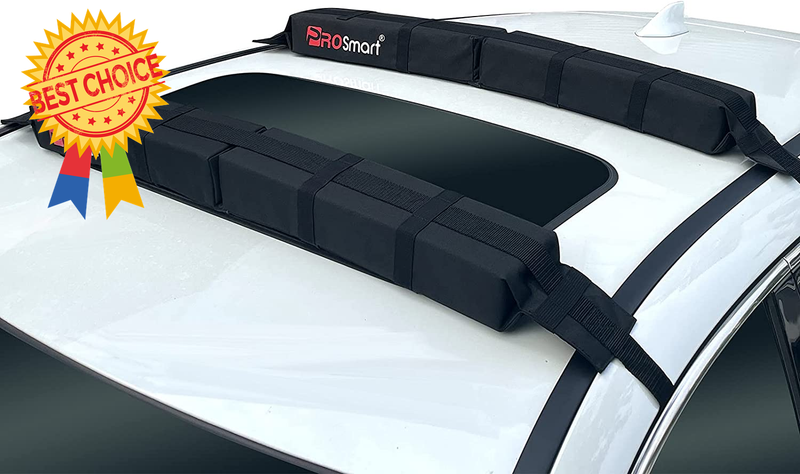Soft Roof Rack Pads Universal Car Kayak Canoe SUP Surfboard Adjustable Tie Strap