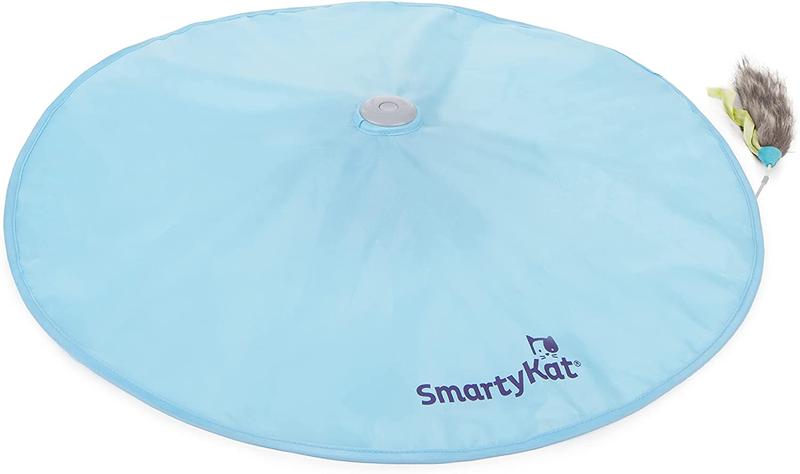 Smartykat Hot Pursuit Cat Toy Concealed Motion Toy, Blue