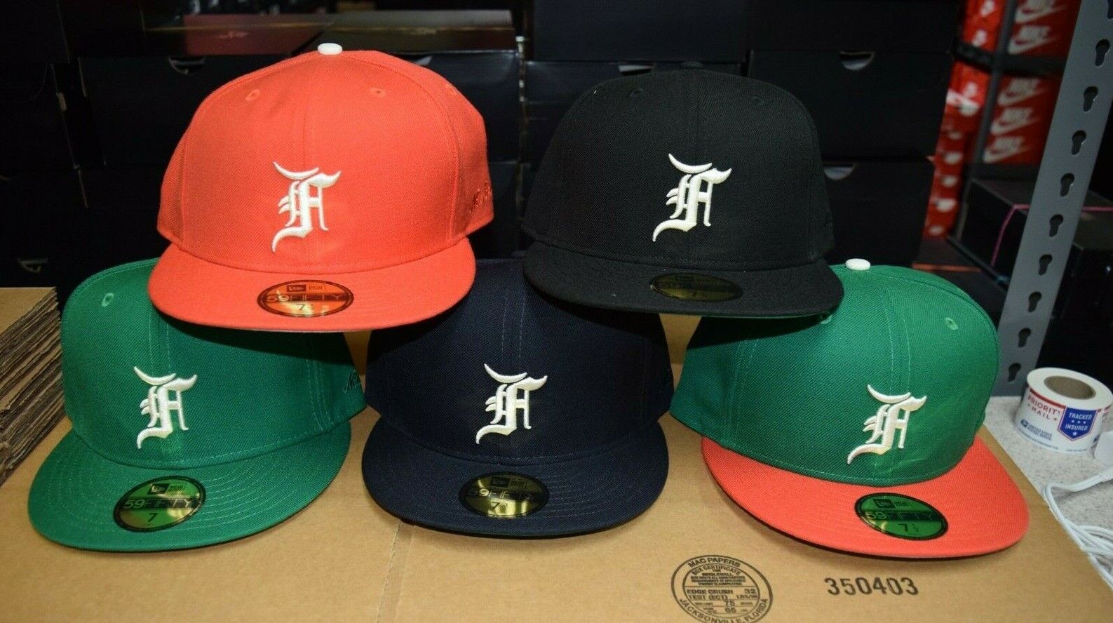 New Era 59Fifty FEAR OF GOD Essentials Fitted Hat - Pick New Era 59Fifty FEAR OF GOD Essentials Fitted Hat - Pick