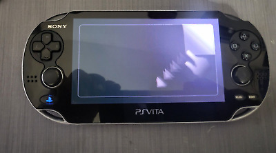 SONY PS Vita PCH-1101 Black Model OLED Good Condition **READ**