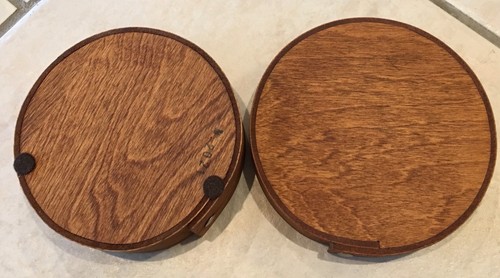 Amish Made Stack Of Six Stained Shaker Nesting Boxes