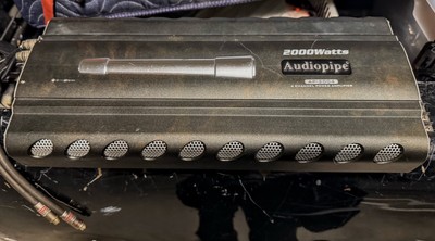 Audiopipe AP2004  2000 Watt 4 Channel Amplifier