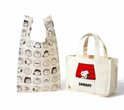 バッグ PEANUTS PEANUTS SNOOPY TOTE BAG ECO BAG SWEET Magazine April Special