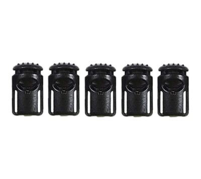 Cordloc Ghillietex Black 5-pack ITW Nexus GTSP Bootlace Drawstring Paracord