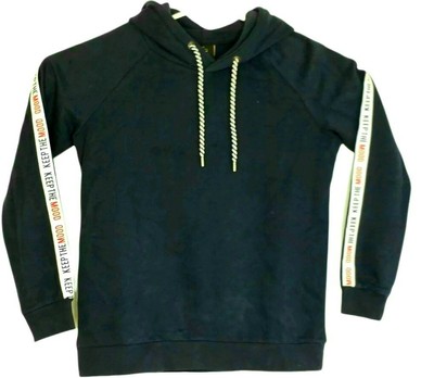 Only Our Story Keep The Mood Navy Blue Hoodie Sweatshirt Mens Size XL NWT