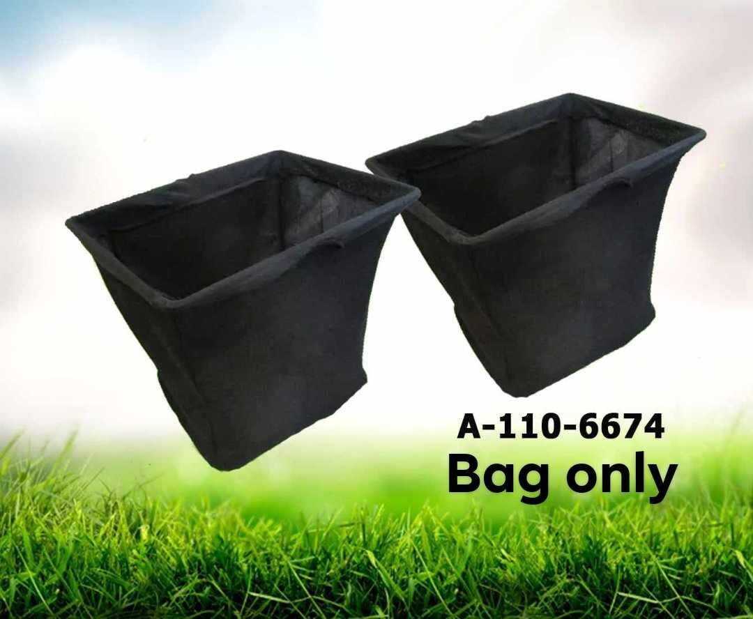 2 For Toro 110-6674 Timecutter Zero Turn Rear Grass Catcher