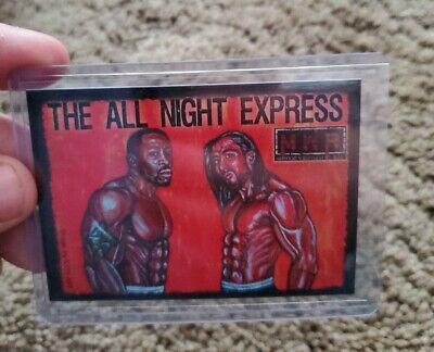 Rhett Titus & Kenny King All Night Express MWR trading card #80  ROH TNA 