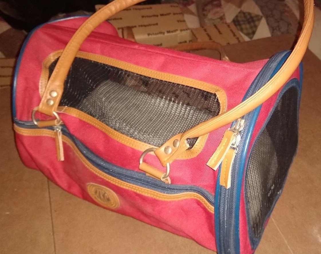 AKC Dog Cat PET Carrier SHERPA