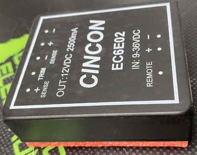 EC6E02 - CINCON - 9-36VDC IN 12VDC OUT