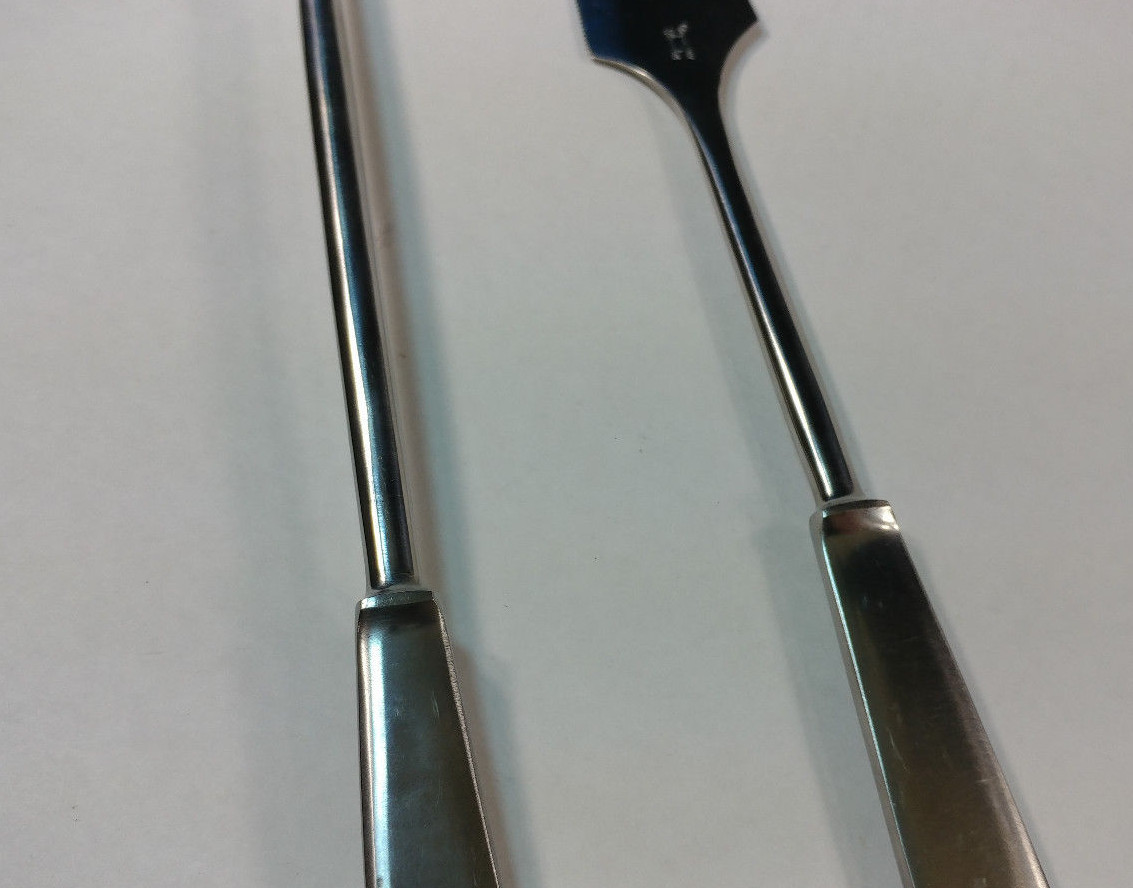 Vintage Capri Italian Stainless Steel Grill Utensil Set Knife And Fork BBQ Set