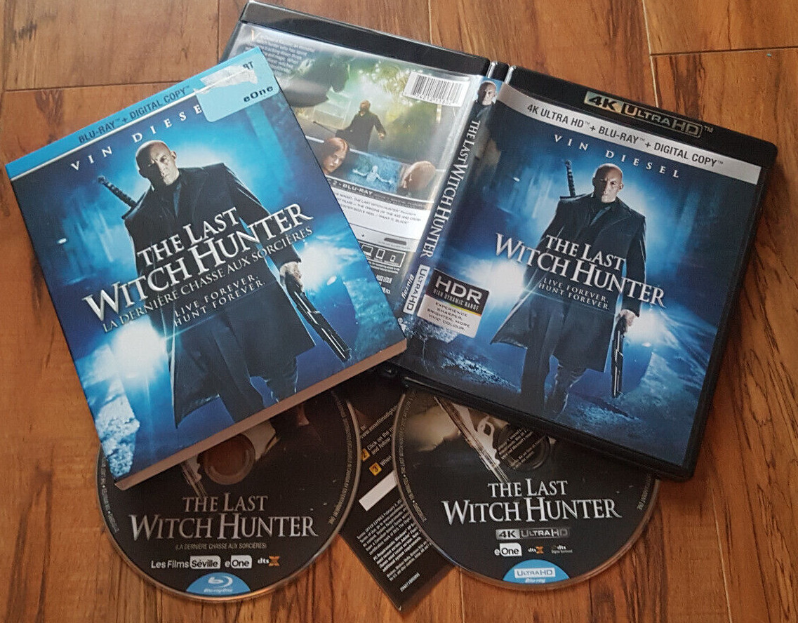 ラスト・ウィッチ・ハンター('15米)Blu-ray Amazon.com: The Last Witch Hunter [Blu-ray + DVD + Digital