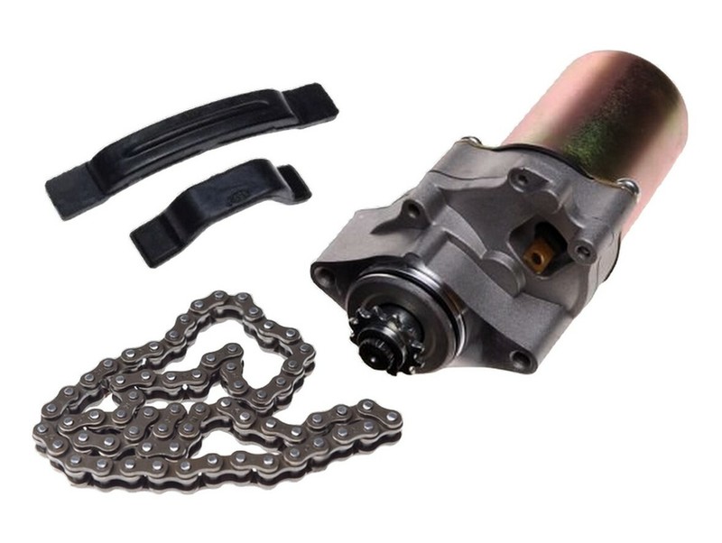 Neu Elektrostarter Kette Spannschienen Kit Set FÃ¼R Skyteam Dax 50 4t