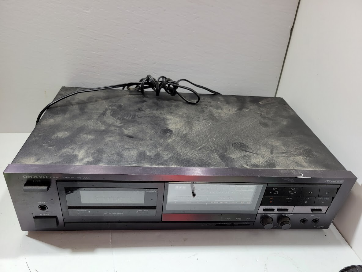 Onkyo TA-R240 4-Track 2-Channel Stereo Auto Reverse 2-Head
