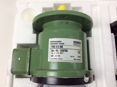 Hubner Pog 9 D 500 Rotary Pulse Generator Incremental Encoder U9 *EXPRESS SHIP