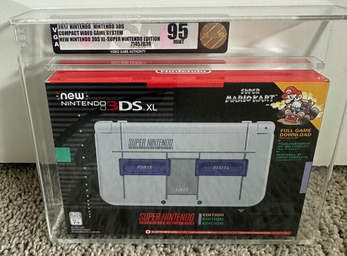 New Nintendo 3DS XL - Super NES Edition VGA 95 MINT | eBay