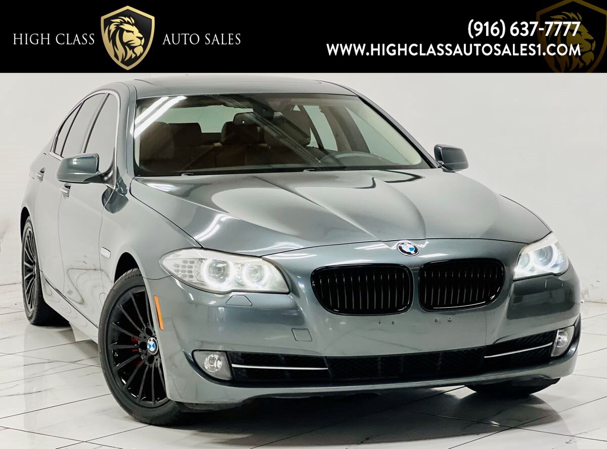 2011 BMW 5 Series 535i 127591 Miles Tasman Green Metallic  3.0L 6 Cylinders Auto