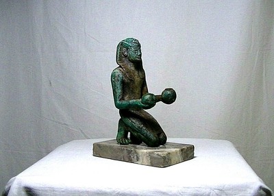 Altes Bronze Gefa Dreibein 1893