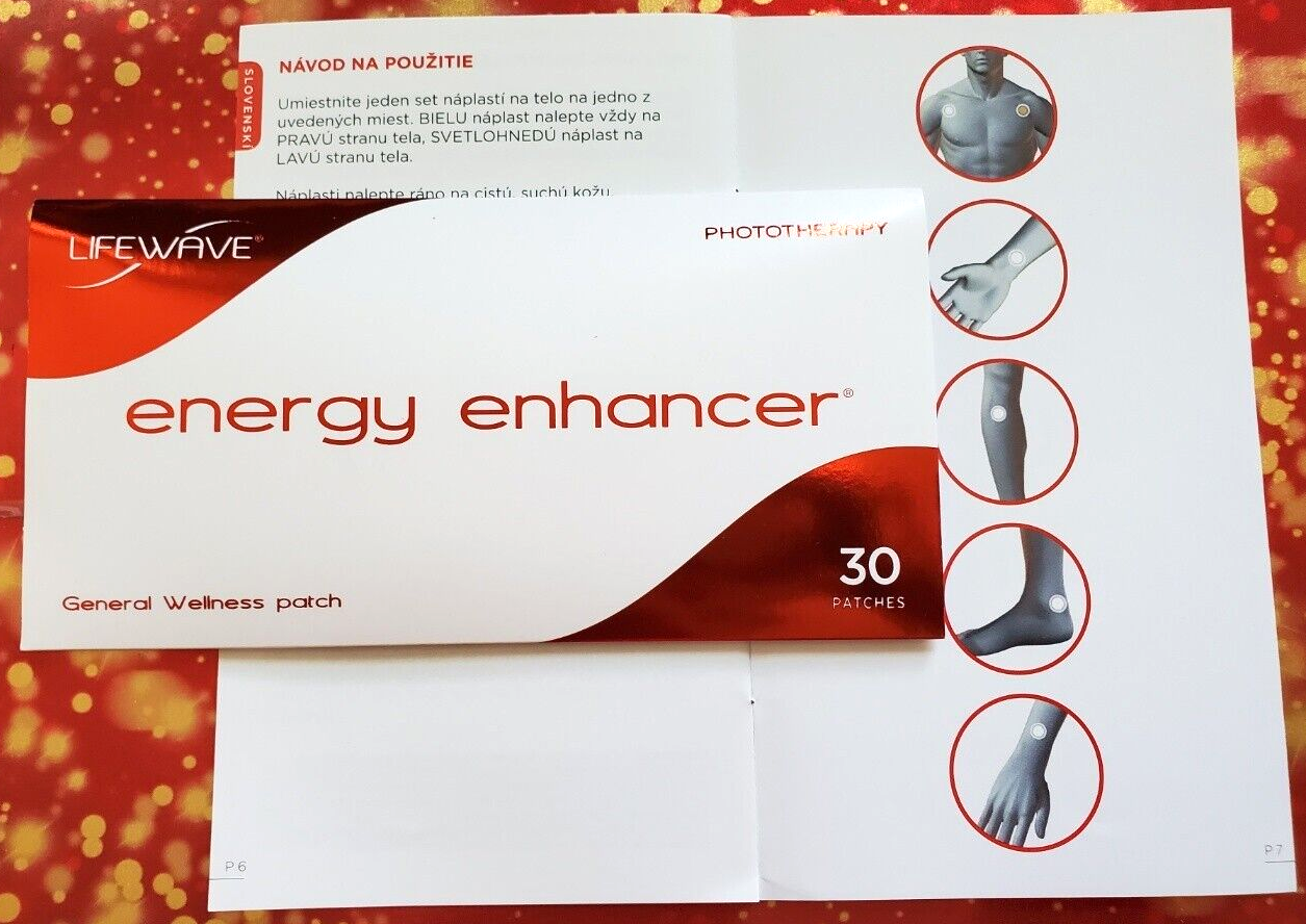 LifeWave Energy Enhancer Patch30 Patches. exp 01/2025 비드바이코리아