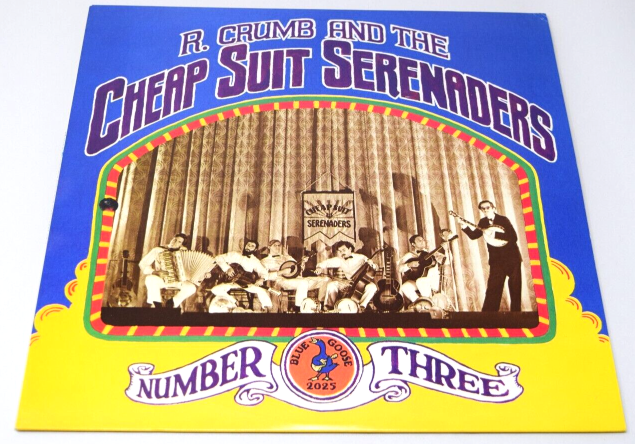 洋楽 R. Crumb and the Cheap Suit Serenaders 3 R. CRUMB and his CHEAP SUIT SERENADERS Number Three BLUE
