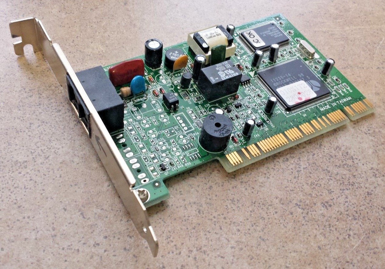 CIS Technology FB WS-5614PM3A 11235-14 Rockwell PCI Modem Card 5614PM3