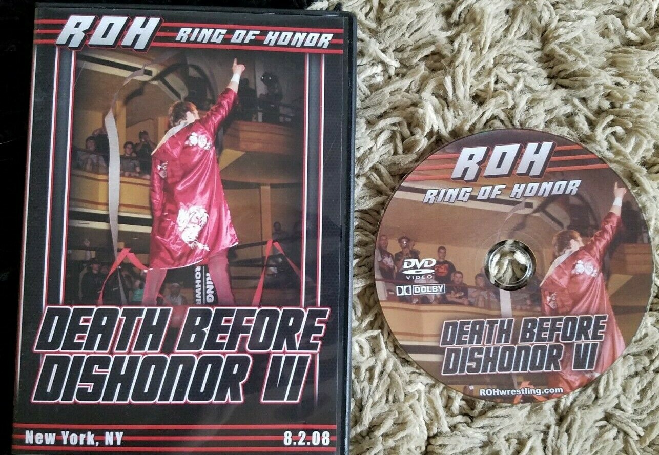 ROH Death Before Dishonor VI 8-2-08 Ring of Honor DVD Daniel