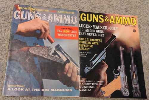 GUNS & AMMO アメリカ銃雑誌　ビンテージ　29冊 GUNS & AMMO アメリカ銃雑誌 ビンテージ 29冊