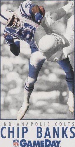 1992 GameDay Chip Banks #10
