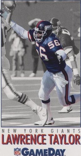 1992 GameDay Lawrence Taylor #56