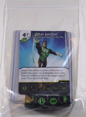 DC Dice Masters Green Arrow Flash * HAL JORDAN * Set RARE Uncommon CUR + 4 DICE 