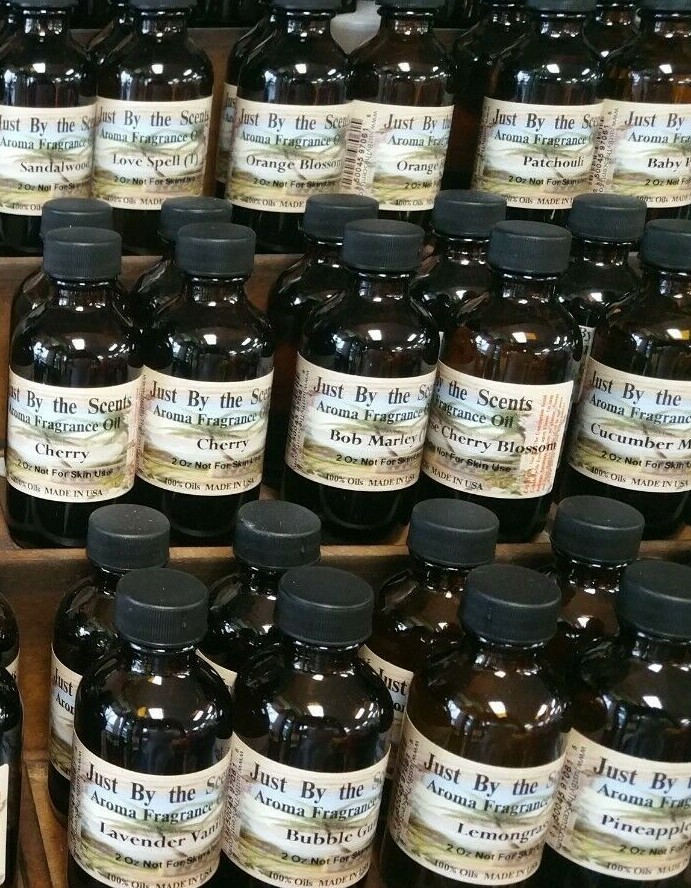 Just By The Scents - 2 Oz Bottle of 100% Pure Fragrance Oil - Made in USA