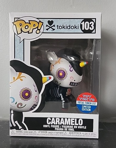 TokissiのToki Funko Pop! Tokidoki Caramelo #103 Toy Tokyo Exclusive Vinyl