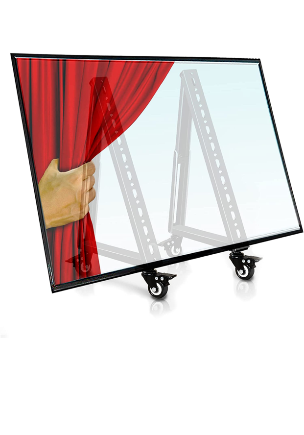 Sc5100 Compact Height And Tilt Adjustable Tv Cart For The St