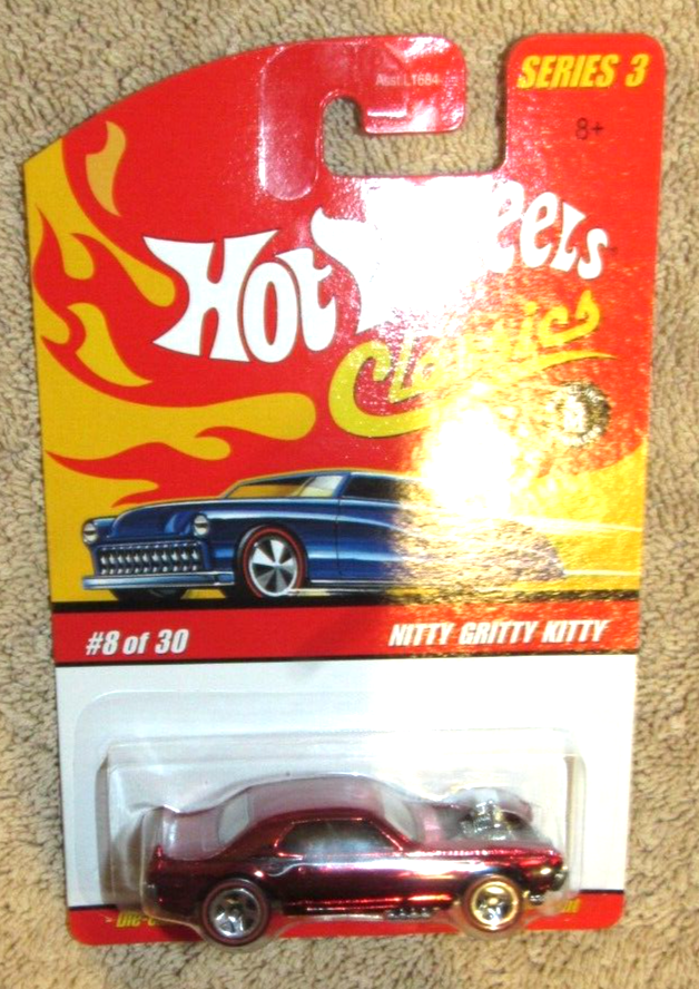 Classics Series 3 Nitty Gritty Kitty Camaro Red Metallic