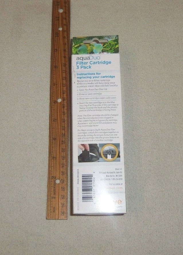 3 Pack - Elive AquaDuo Medium Filter Replacement Cartridges For 10 & 20 Filter