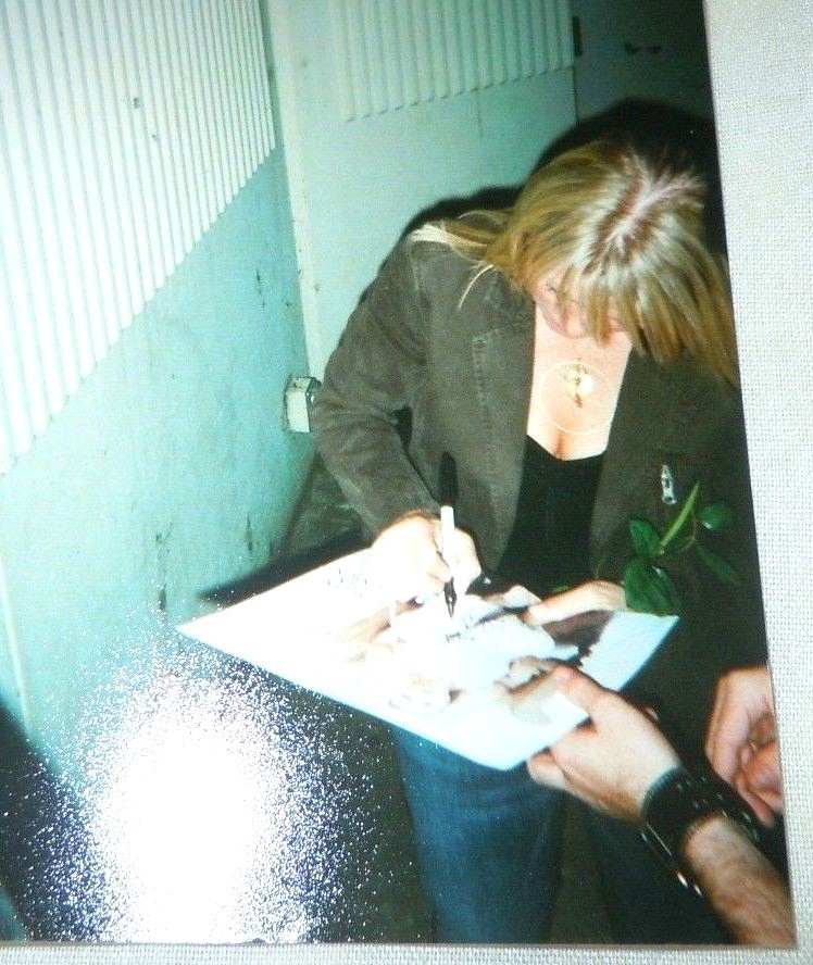 CAROLYN DAWN JOHNSON~Room With A View~Signed~12x12~Orig Promo Promo Poster~2001