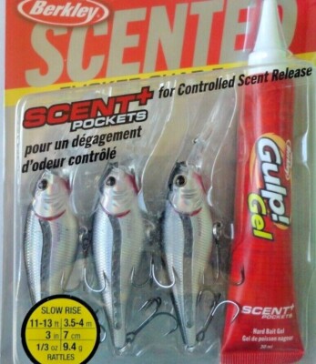 Berkley Scented Flicker Shad Crankbaits #7 (Select Color)