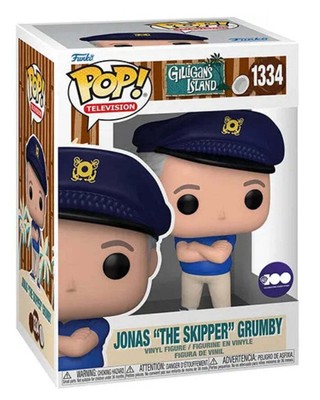 Funko Pop Gilligan's Island Jonas  The Skipper  Grumby 1334 Vinyl Figure