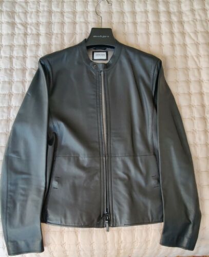 Armani Collezioni Leather Jacket Men Size 40 | eBay Armani Collezioni Leather Jacket Men Size 40 | eBay