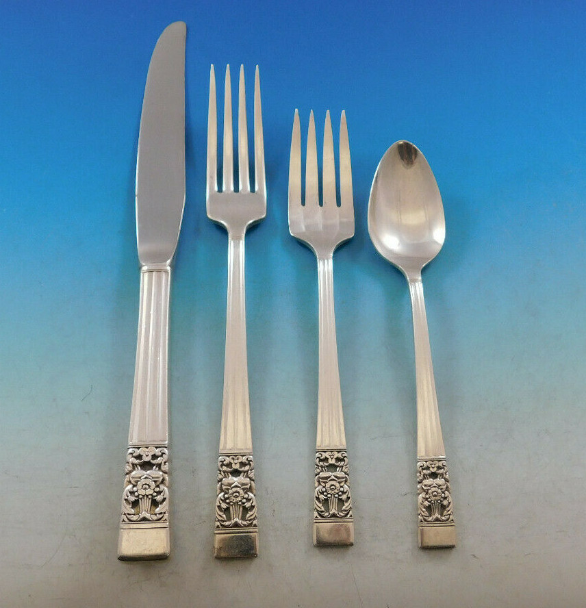 Coronation by Community Silverplate Vintage Flatware Set for 12 Service