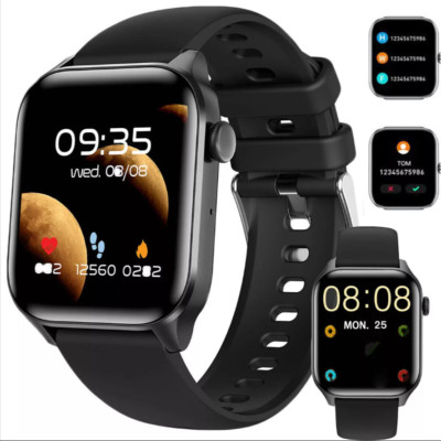 Smart Waterproof Watch Heart Rate Blood Pressure Sleep Tracker for Android iOS