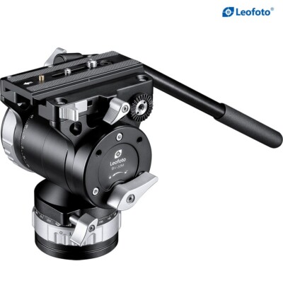 【US Dealer】 Leofoto BV-30M High-end Video Fluid Head - Manfrotto Standard Clamp