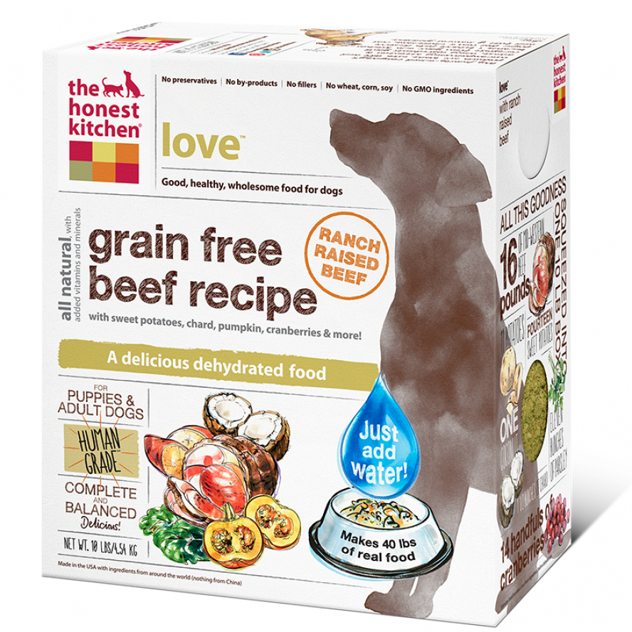 The Honest Kitchen LOVE Grain Free Beef ...