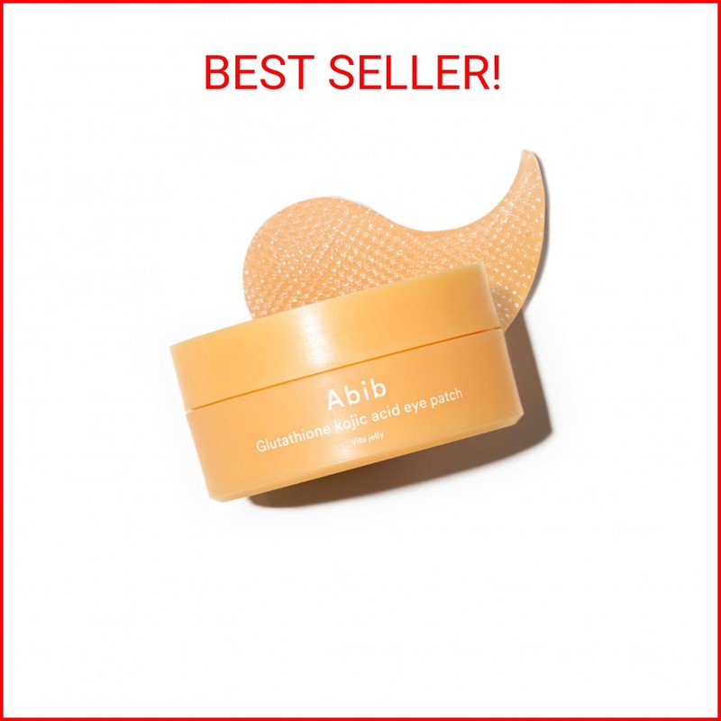 Abib Glutathione Kojic Acid Eye Patches for Radiance Dark Circles & Dark  Spots, | eBay